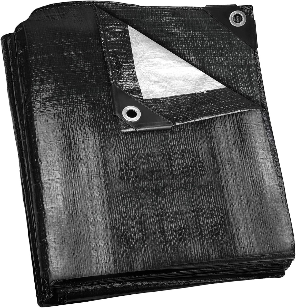 SnelShoppen - Waterdichte Tarpaulin met Oogjes, 140 g/m² PE Stof, Bescherming voor Vrachtwagens, Weerbestendig, Stof- en UV-bestendige Dekking voor Tu