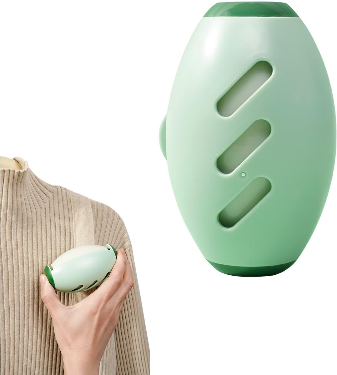 Herbruikbare lintroller - groene wasbare gel - eenvoudig te reinigen - ideaal voor kleding en huis - ShopVlot