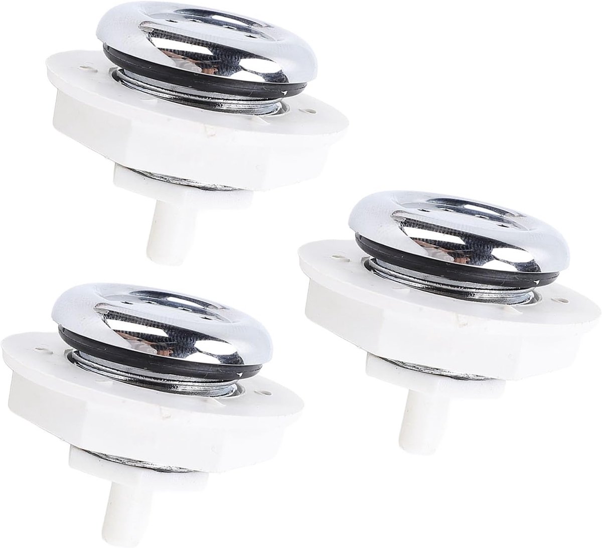 SnelShoppen - 3 Stuks 7 Gat Sprayers PVC Materiaal Bubbel Jet Sprayer Accessoire voor Spa Bad Zwembad - Ideaal voor Ontspanning en Verkoeling