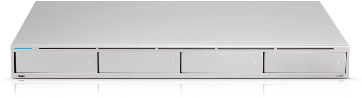 SnelShoppen - Ubiquiti Netwerk Videorecorder UNVR-EU zonder HDD 19" voor Beveiligingscamera's, Ideaal voor Thuis en Kantoor, Robuuste Netwerkoplossing