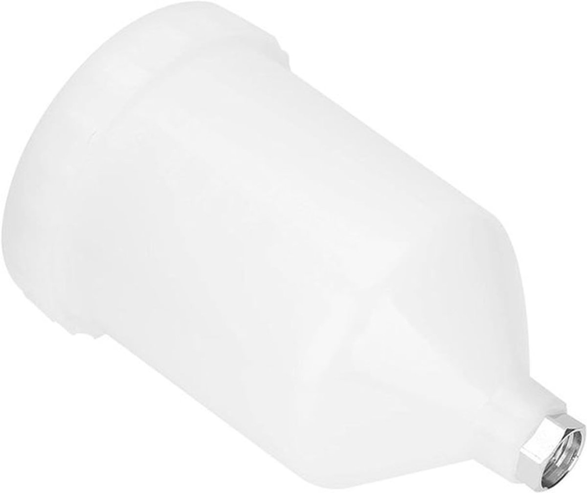 Vervangingstank voor kunststof wondspuitpistool 600 ml, roestvrijstalen schroefkoppeling, grote capaciteit en eenvoudig te vervangen handgereedschap