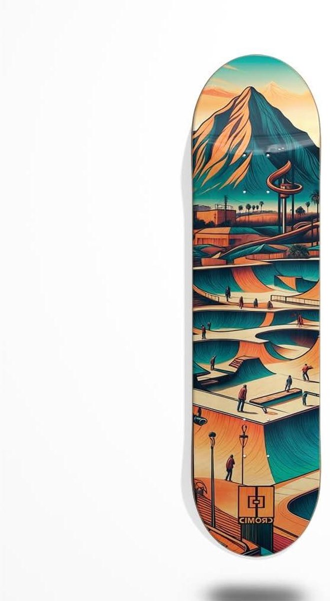 Skateboard Deck Deck Board Skateboarden Hoge Kwaliteit Hout M Meerkleurig