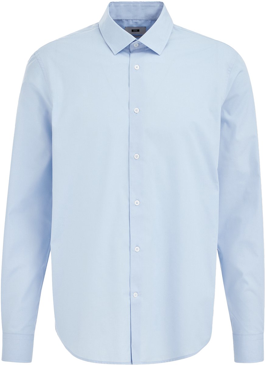 WE Fashion Heren Easy-care regular fit overhemd