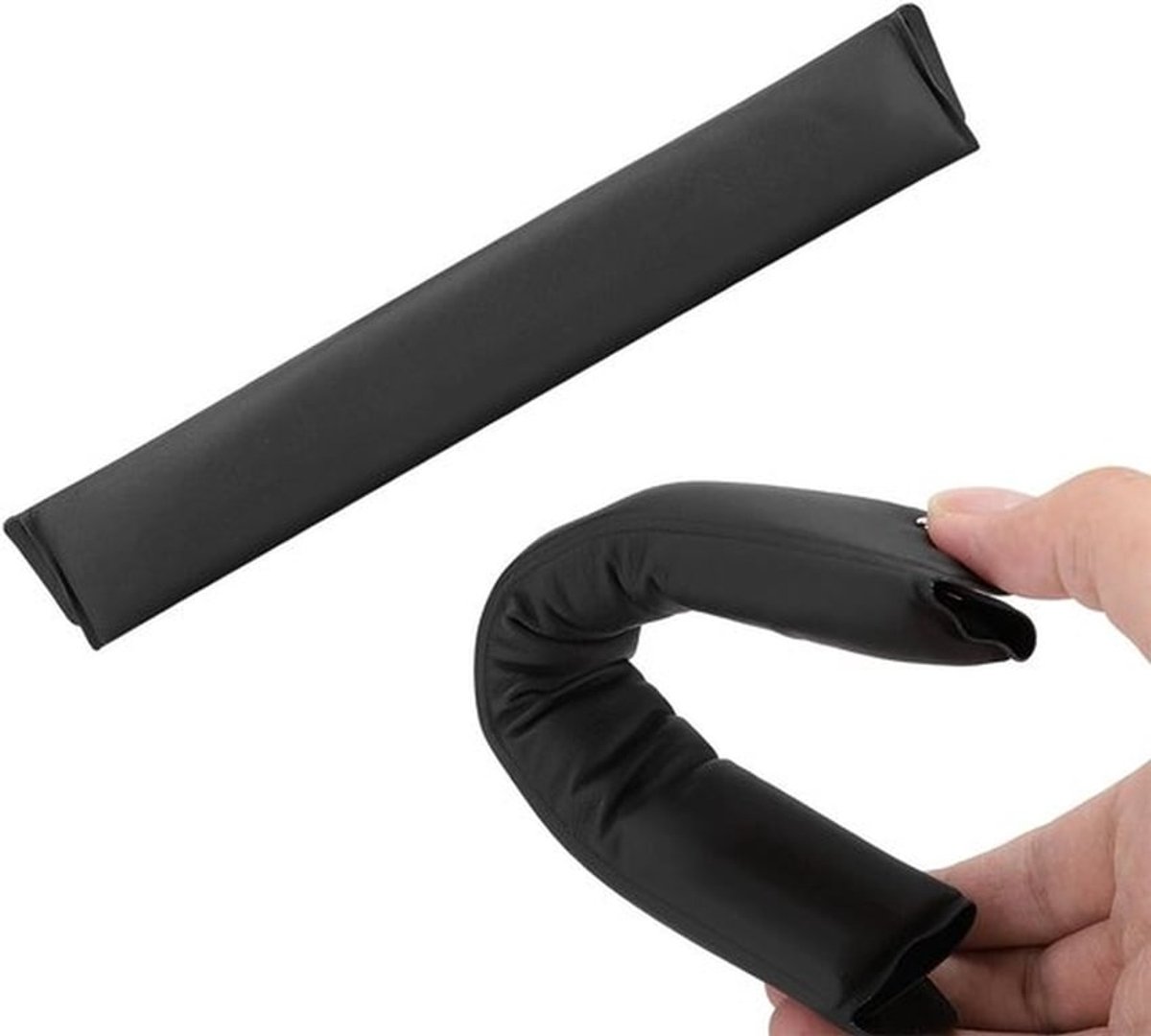 Zachte PU Foam Hoofdband Kussen voor Headsets - Universele Vervangingsset voor Comfort en Ondersteuning