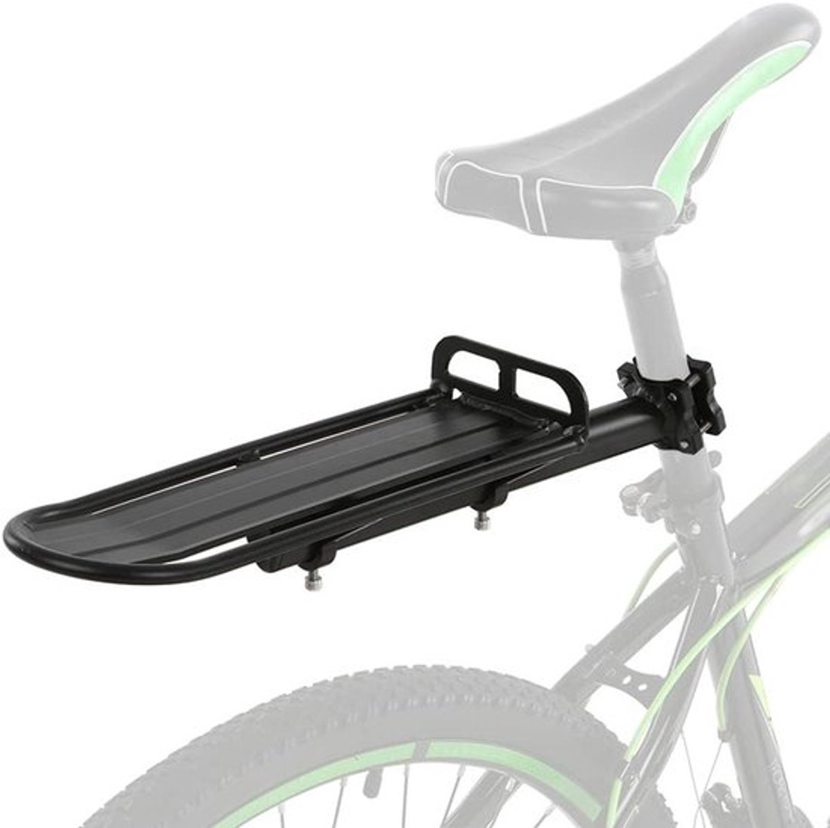 Verstelbare Fietshouder van Aluminium voor Achterdrager, Bagagedrager en Fietsaccessoires - Stevig en Lichtgewicht