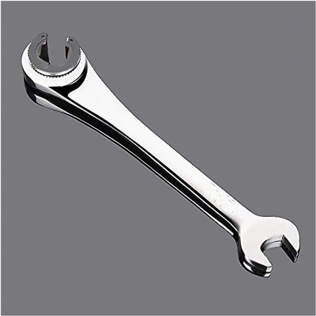 19mm Tubing Ratchet Sleutel met Dubbele Open Einde en Flare Nut - Chrome Vanadium Staal, Voor Professioneel Gebruik en Onderhoud