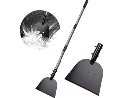 Telescopic Garden Edging Spade – 1-Pack – Summer Lawn Edging & Weeding Tool / Patio Gravel & Leaf Clearing Shovel – Total Length 135.89 cm