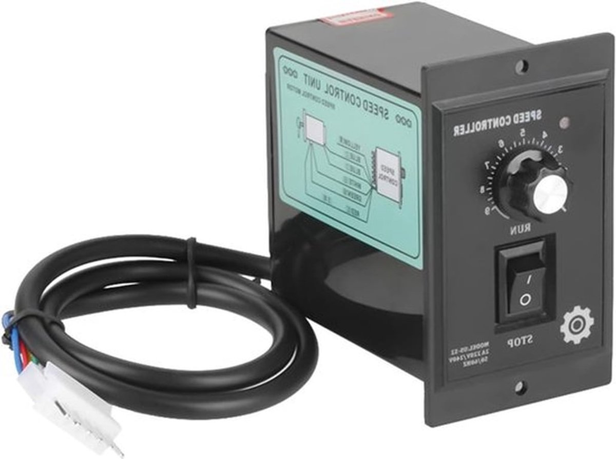 Verstelbare Frequentie Inverter voor AC Motor met Puntbediening, 400W, 220V, 50/60Hz, Voorwaarts en Achterwaarts