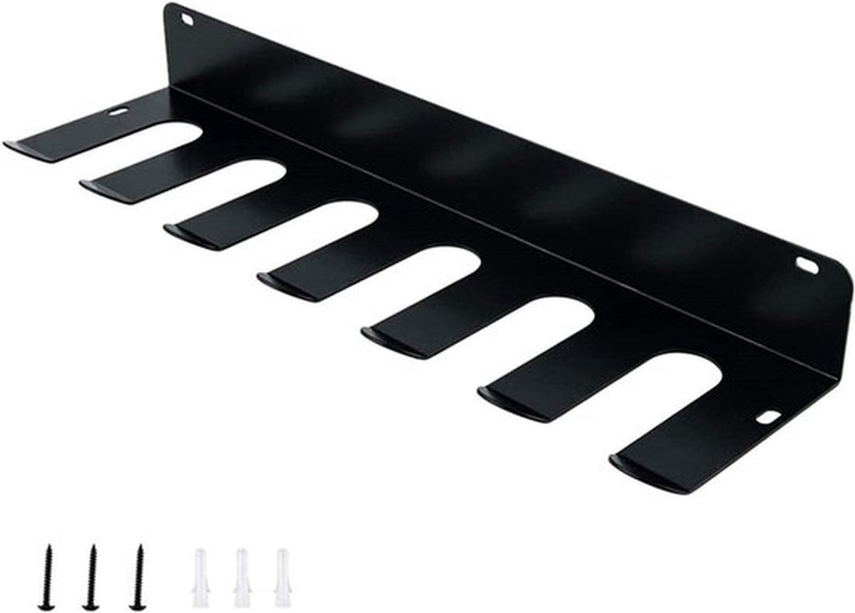 Multifunctionele Gym Rack Organizer voor Krachttraining, Weerstandsbanden en Sportaccessoires - Stevige Wandhouder voor Barbells en Fitnessmateriaal