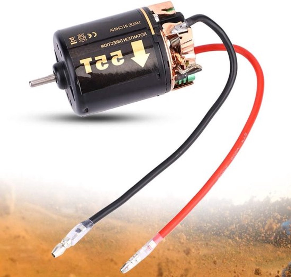 Krachtige 55T Borstelloze Motor voor Modelauto's en Grote Trucks, Perfect voor Klimactiviteiten en Accessoires