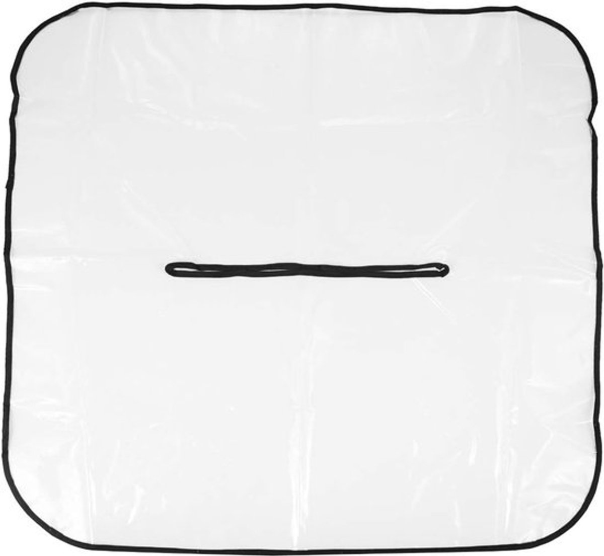 Waterdichte PVC Handtas Regenhoes voor Buiten - Transparante Reisbescherming, 70x70cm, Minimalistisch en Duurzaam