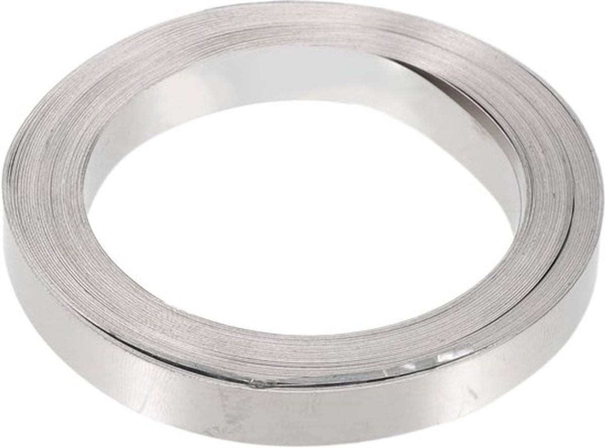 Pure Nikkel Strip Tape Plaat 0.2x8mm 10m voor 18650 Batterijen, Accu's en Elektronica