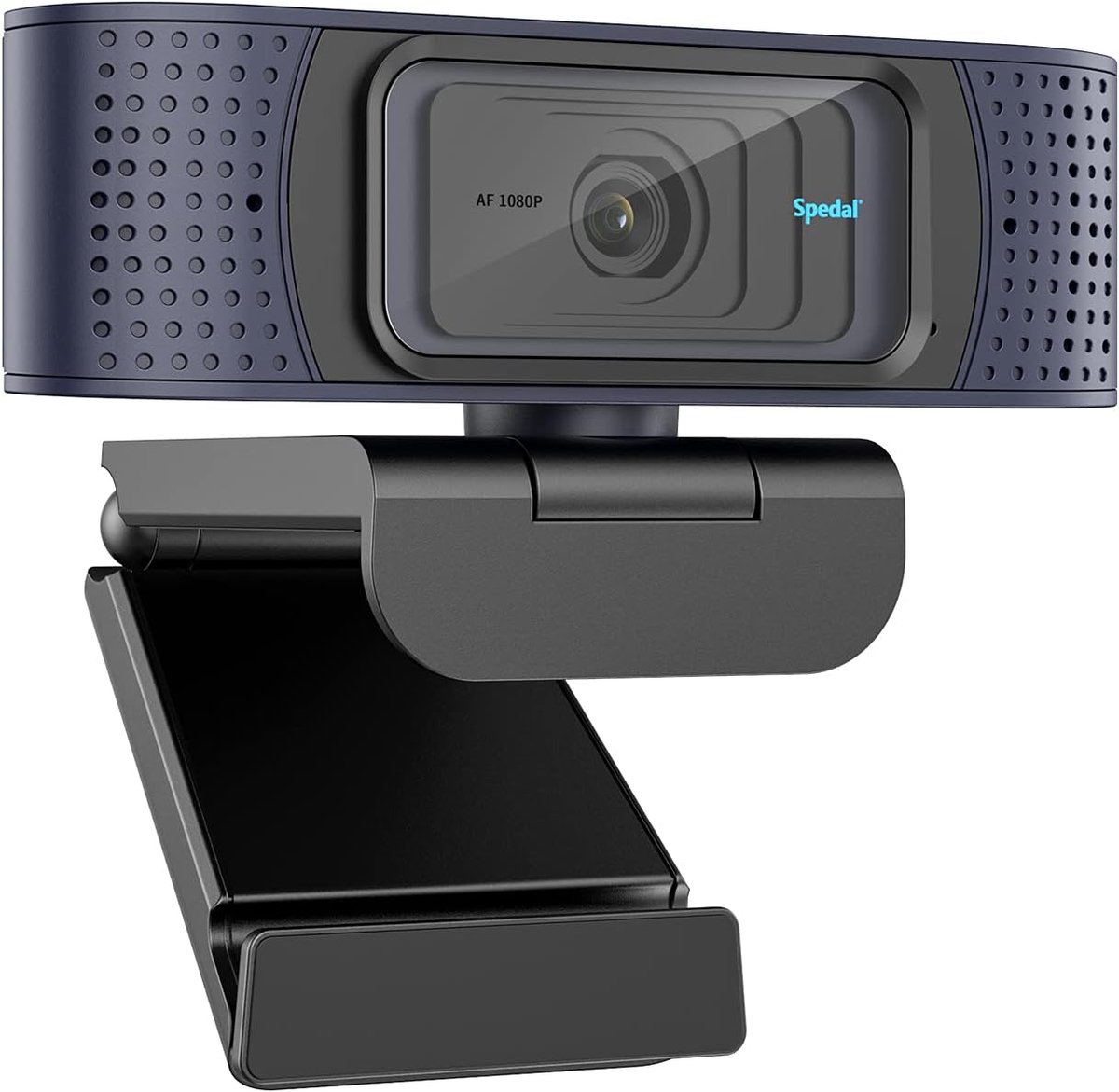 Webcam 1080p met Microfoon - HD USB Webcam met Deksel - Autofocus voor Online Streaming - ShopVlot