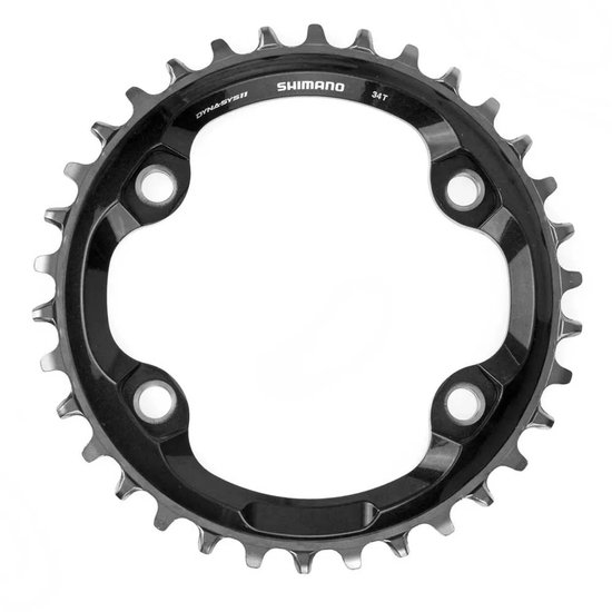 Shimano Kettingblad Xt Sm-crm81 11s 96 Mm 34t Rvs Zwart/grijs van Shimano — afbeelding 4