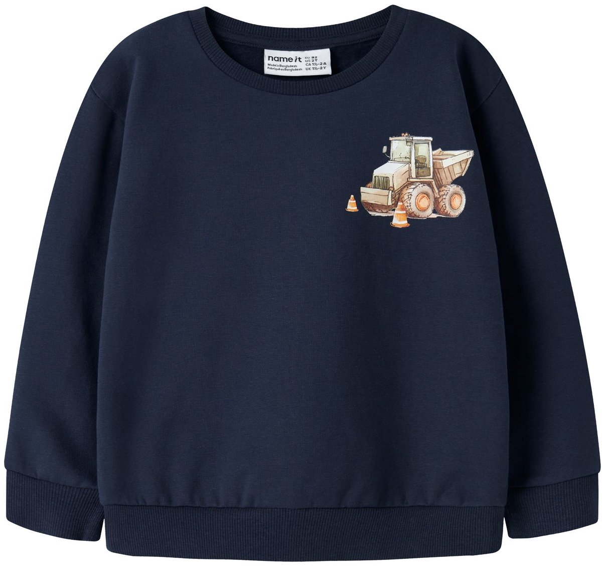 Name It - Trui - Sweater - NMMNELSON - Navy Blazer - Maat 98