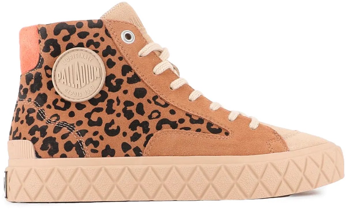 Suède sportschoenen Palladium Palla Ace Chukka Bruin