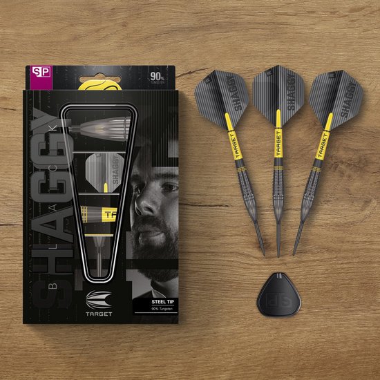 Target Scott Williams Black Swiss Point 90% - Dartpijlen - 23 Gram van Target — afbeelding 2