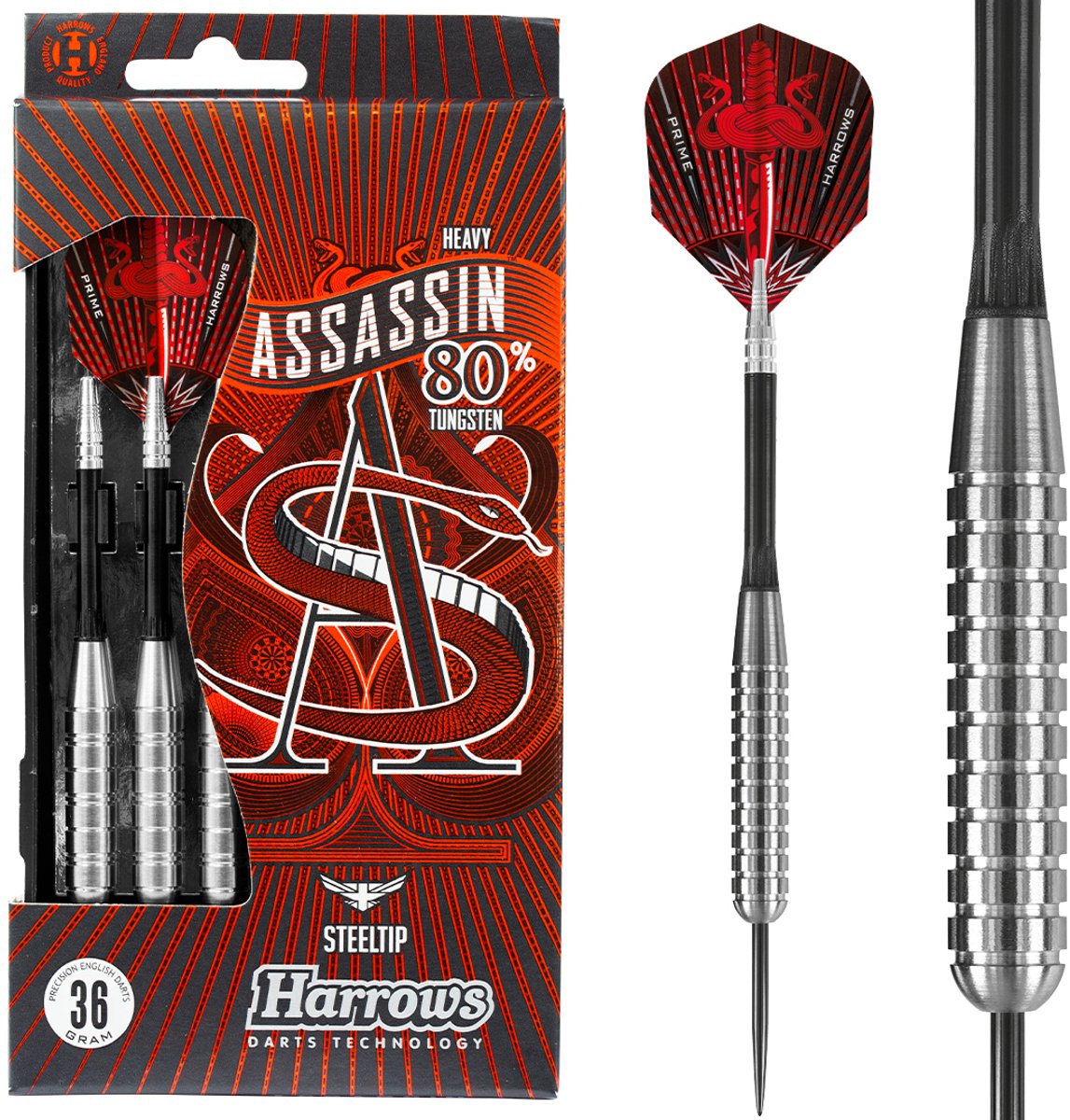 Harrows Assassin heavy 80% tungsten 30gr