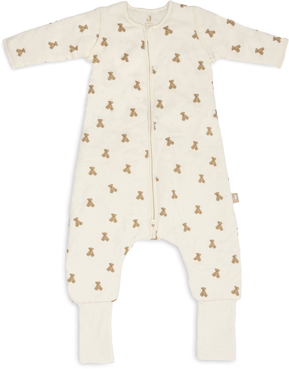 Jollein Slaapzak met voeten en afrits. mouw 104/110cm M. Teddy Bear