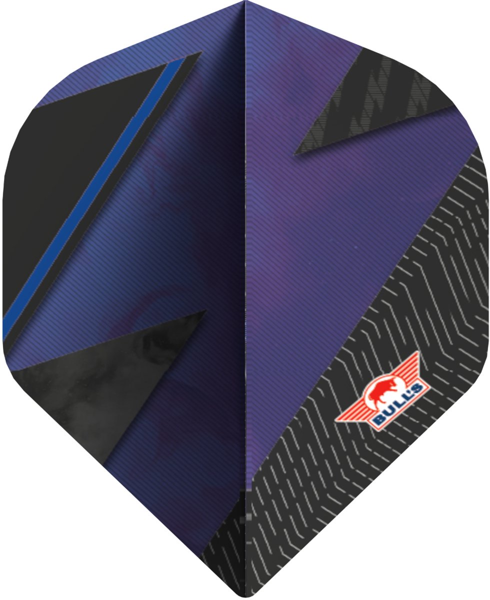 Bull's Series 100 Lightning Blue NO2 - Dart Flights