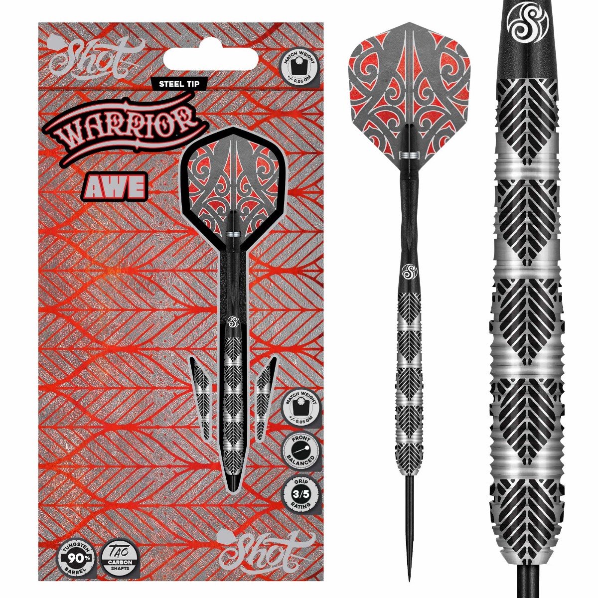 Shot Warrior Awe 90% - Dartpijlen