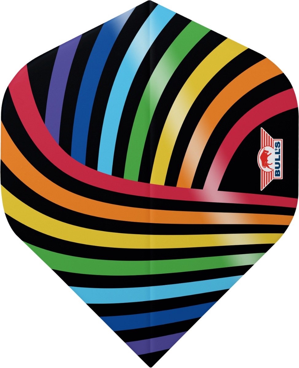 Bull's Powerflite Rainbow No.2 - Dart Flights