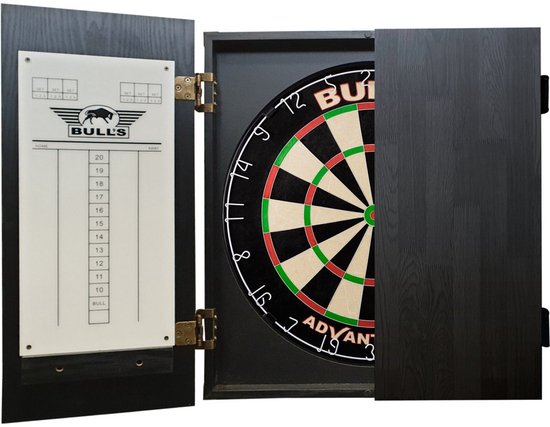 Bulls Dartcabinet Classic Zwart van Bull's — afbeelding 4