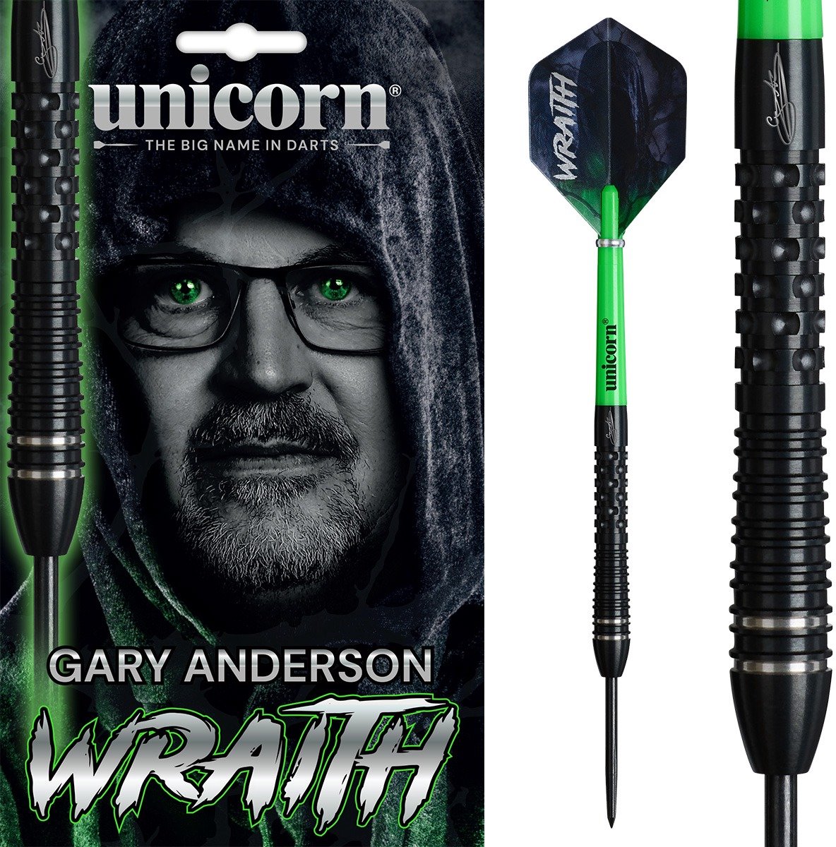 Unicorn Wraith Gary Anderson Phase 6 90% - Dartpijlen