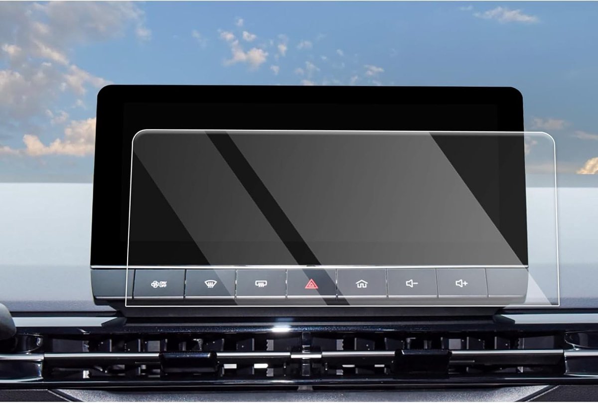 Compatibele Navigatiescherm Bescherming voor MG 4 EV 2022-2024, 10.25 Inch Tempered Glass, Krasbestendig en Duurzaam voor Auto GPS Scherm