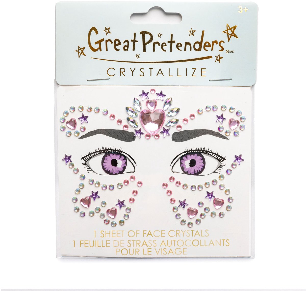 Great Pretenders Verkleden Gezicht Crystals Butterfly Princess