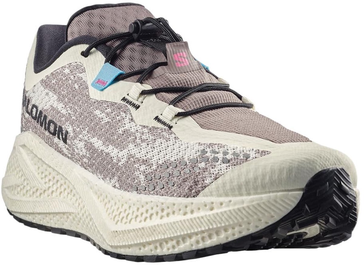 Salomon Aero Glide 4 GRVL - Hardloopschoenen - Vanila/Black/Iron - 44