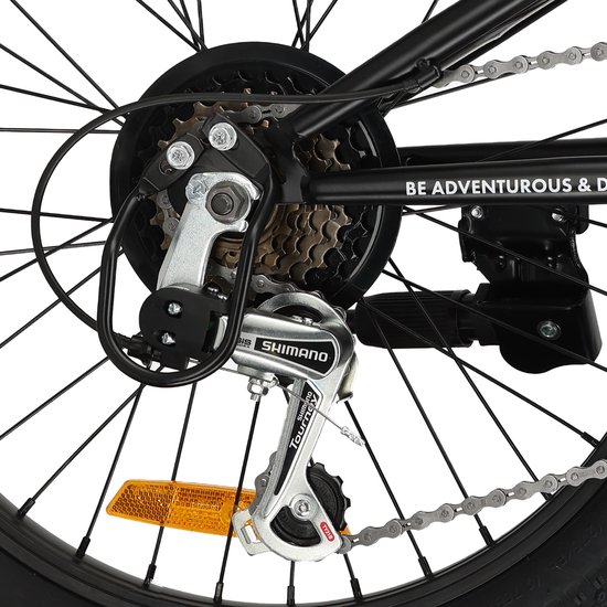 Deryan Kinder Mountainbike 20 Inch - Verstelbaar - Zwart van Deryan — afbeelding 4