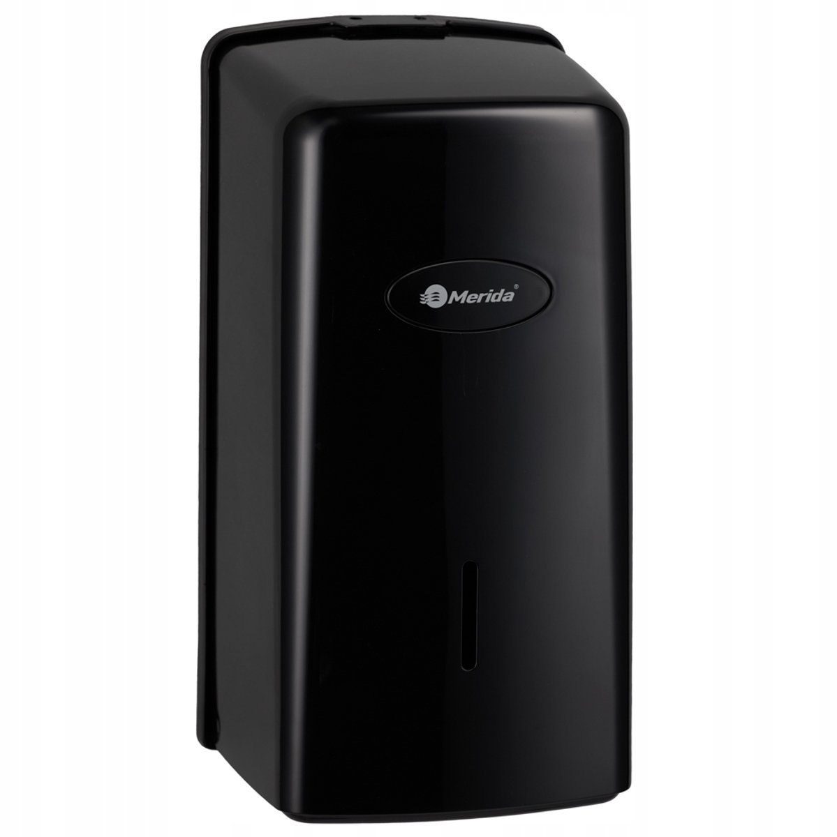 Merkloos Zwart Wanddispenser voor Toiletpapier (450 vel)
