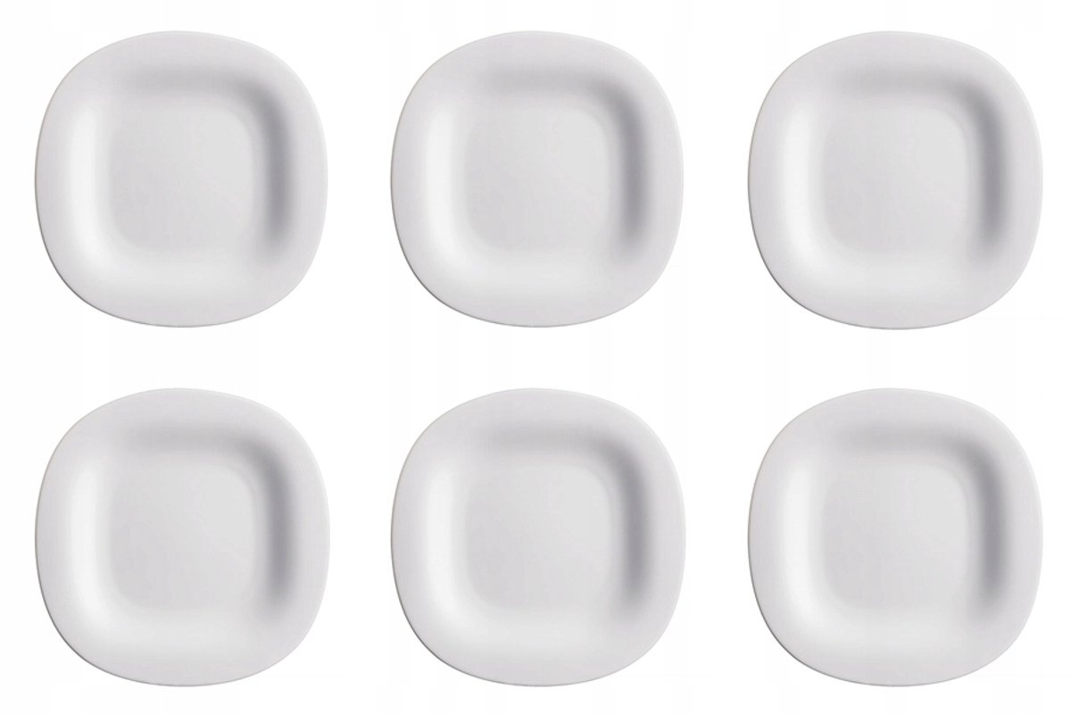 Luminarc Carine dessertkommen - 6 stuks, 19,5 cm, grijs