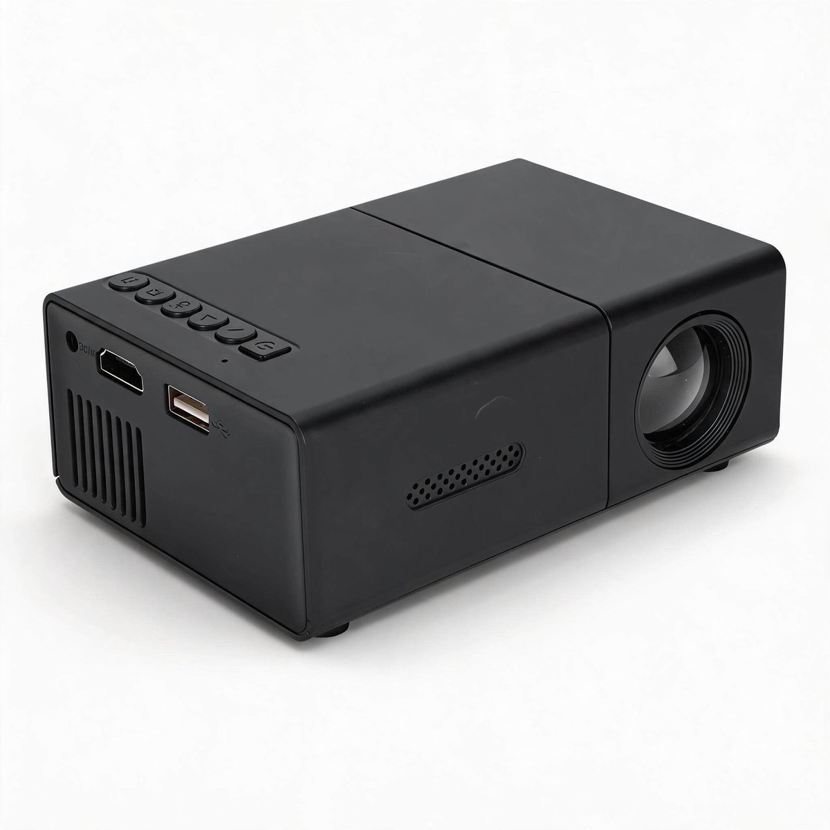 Sxhlseller Projector, 1080P Full HD Draagbare Filmprojector met Ingebouwde Luidspreker en Koelventilator, Handmatige - ShopVlot