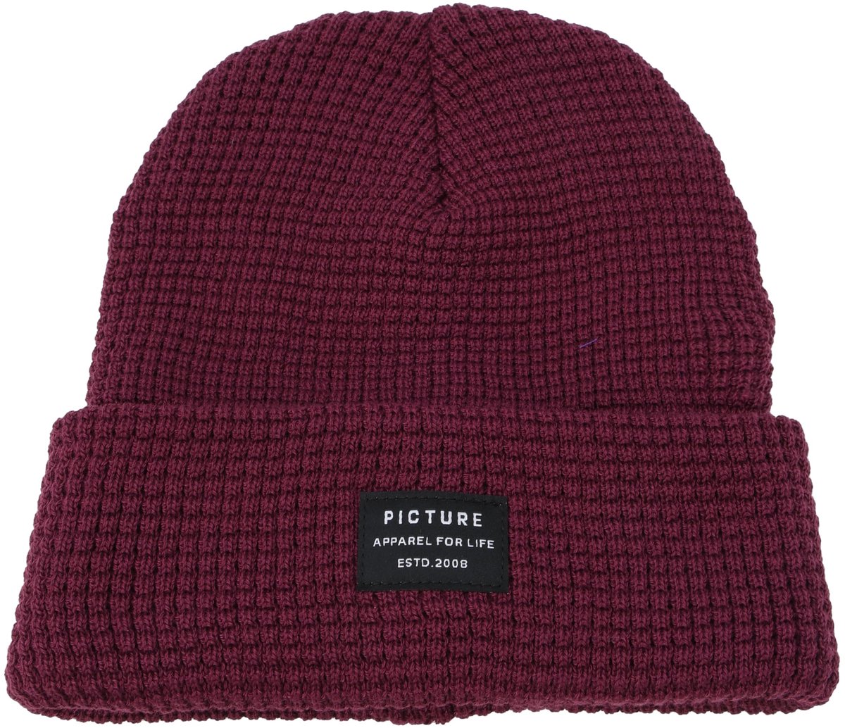 PICTURE - YORK BEANIE - TU - Maroon