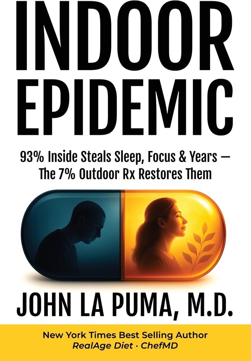 Indoor Epidemic: 93% Inside Steals Sleep, Focus & Years—The 7% Outdoor Rx Restores Them - ShopVlot