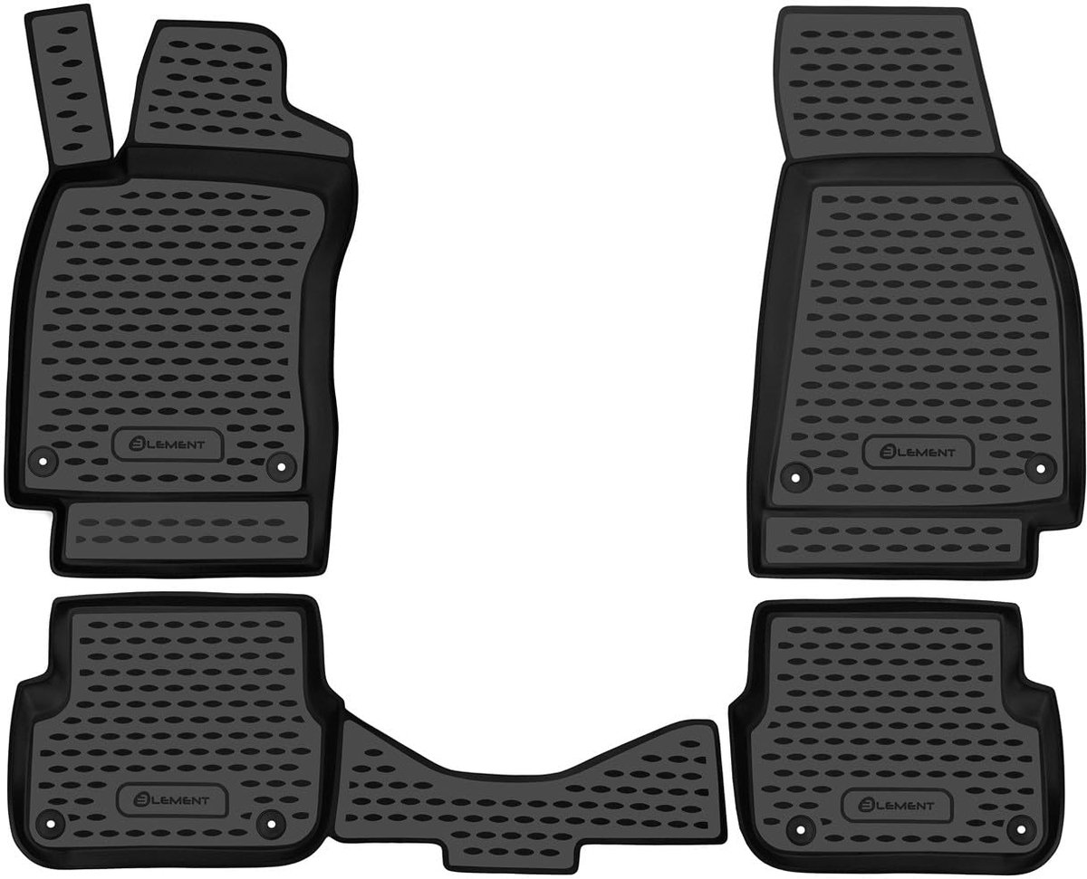 Op maat gemaakte premium antislip rubberen vloermatten BMW X3 I E83 2004-2010 - ShopVlot