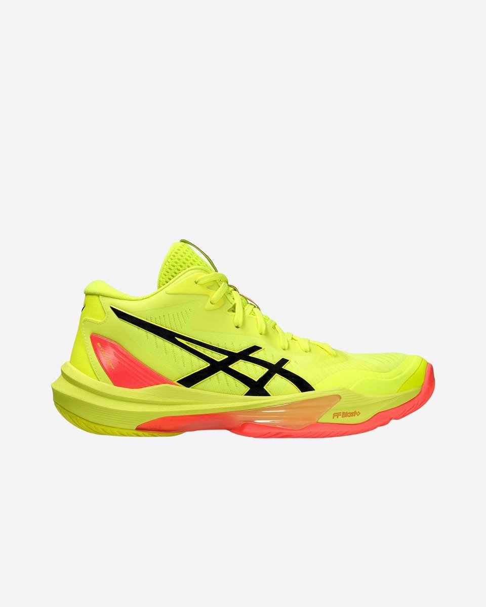 ASICS SKY ELITE FF Volleybalschoen – 8 5 Lemon Spark Dark Gre