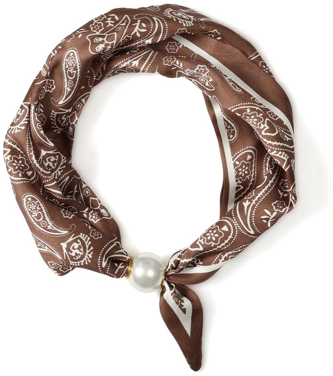 Zomersjaals met paisley-patroon, casual, polyester, dagelijkse accessoires
