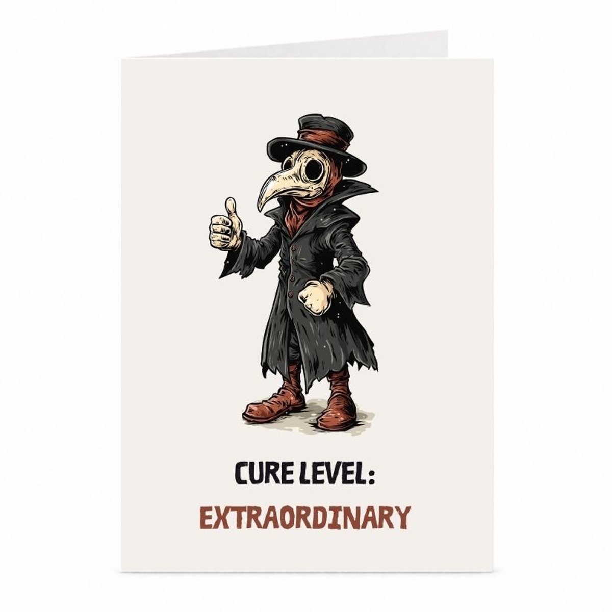 Pestdokter - Motivatiekaart - JustTheCardGuy - A6 met envelop