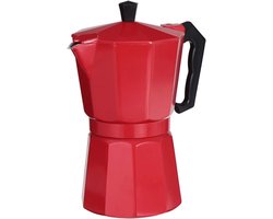 Espressomachine klassiek voor fornuis - Italiaans koffiezetapparaat van aluminium - mokka pot - klassiek koffiezetapparaat - espressomachine voor koffiezetapparaat - Stove Top voor inductie (300 ml)