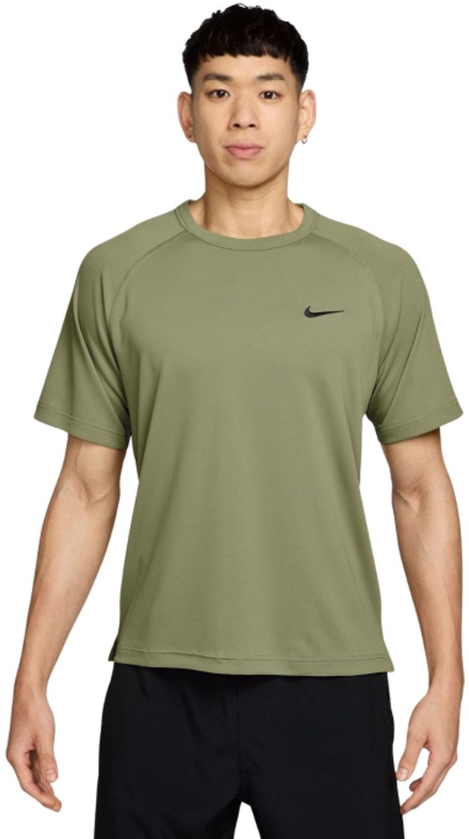 Nike Dri-Fit Uv Flex Sportshirt heren Donkergroen