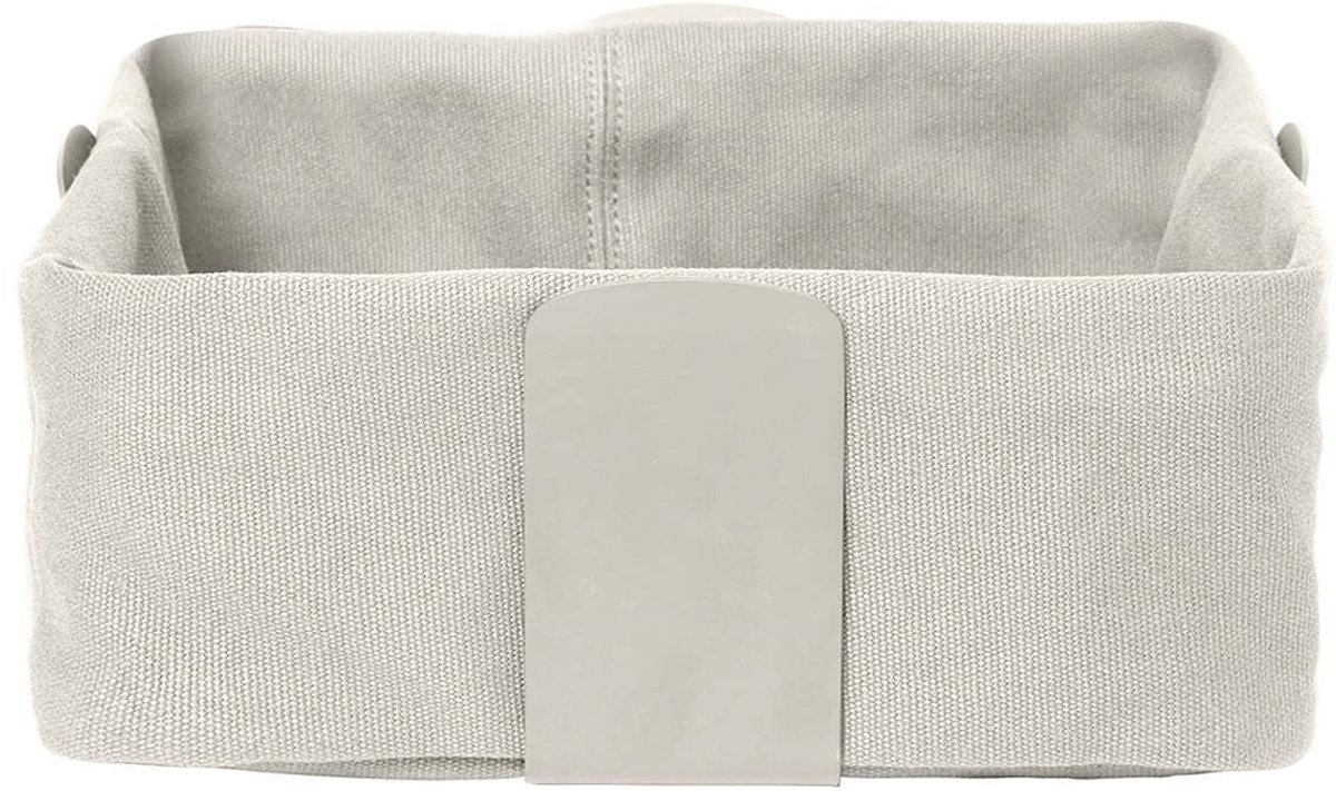 Famanu – Broodmand maat L in zachte beige, harmonieuze uitstraling, 26 x 26 cm, ideaal voor het serveren van brood