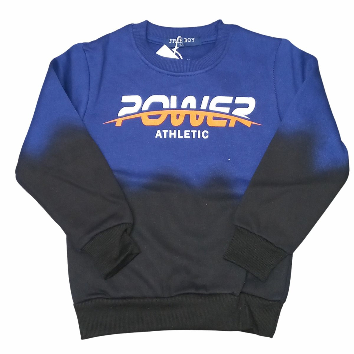 Blauwe sweater Power - Blauw - 98/104