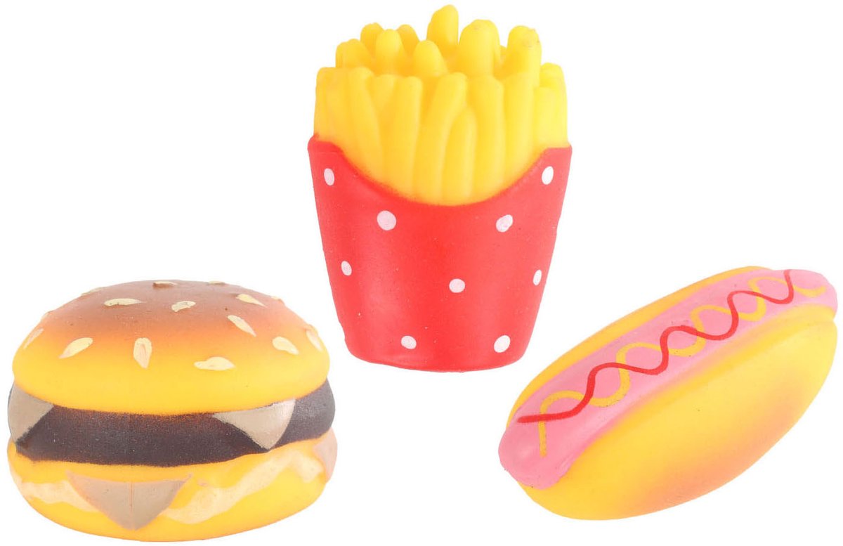 Take Away Squishy Fastfood -3st.