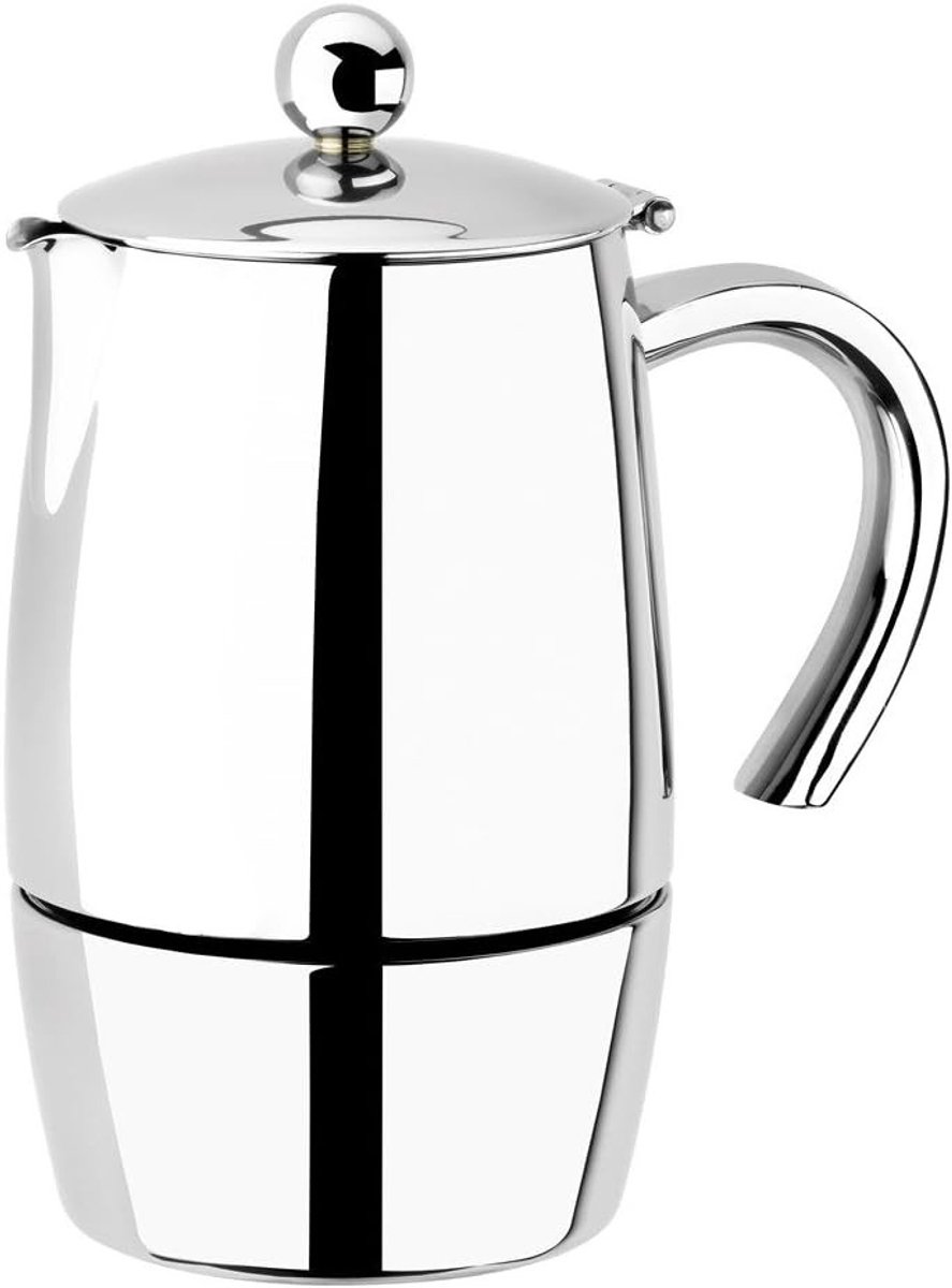Koffiezetapparaat - Roestvrij staal - 4 kopjes - Hoogwaardig materiaal - Voor Koffieliefhebbers