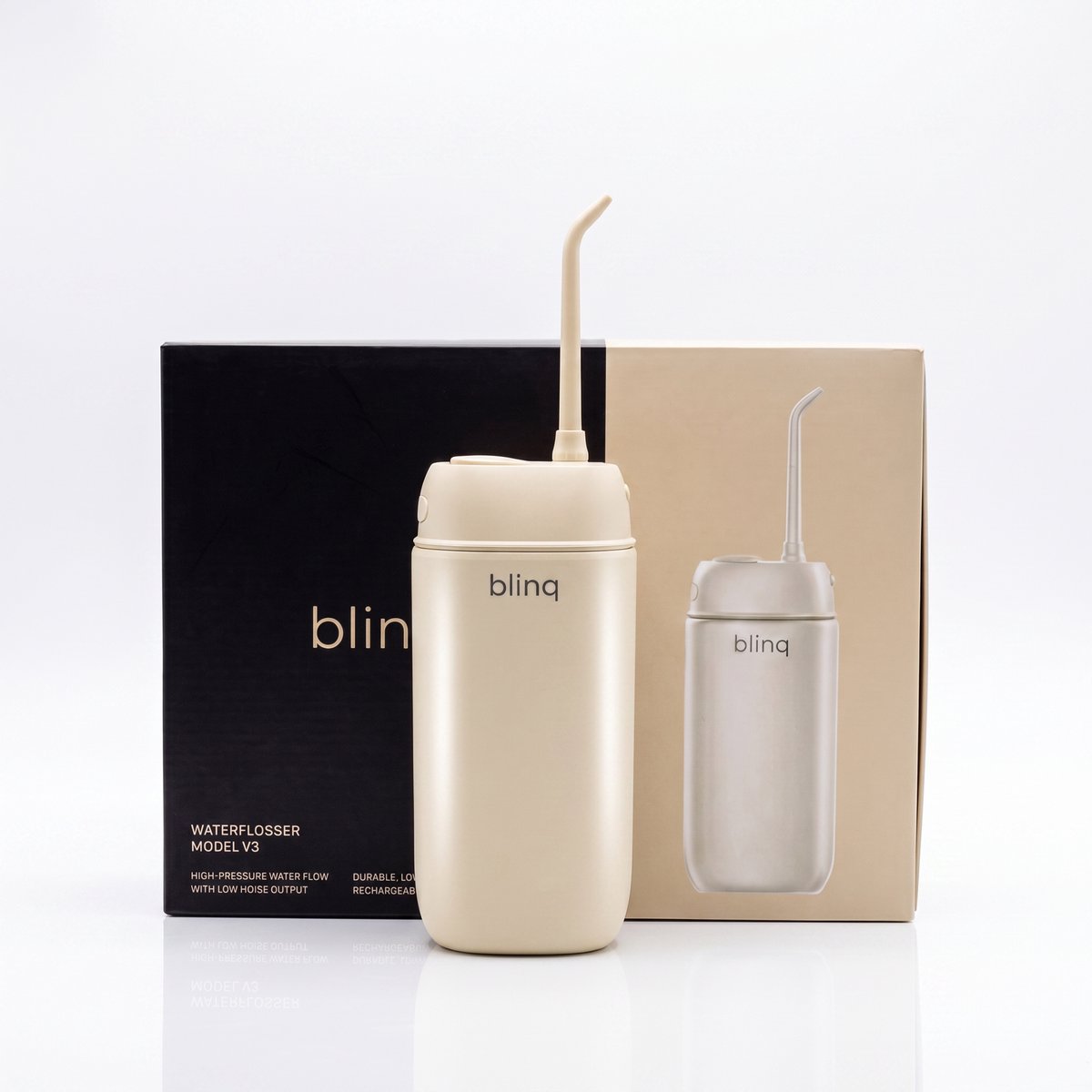 Blinq Waterflosser V3 Beige - water flosser