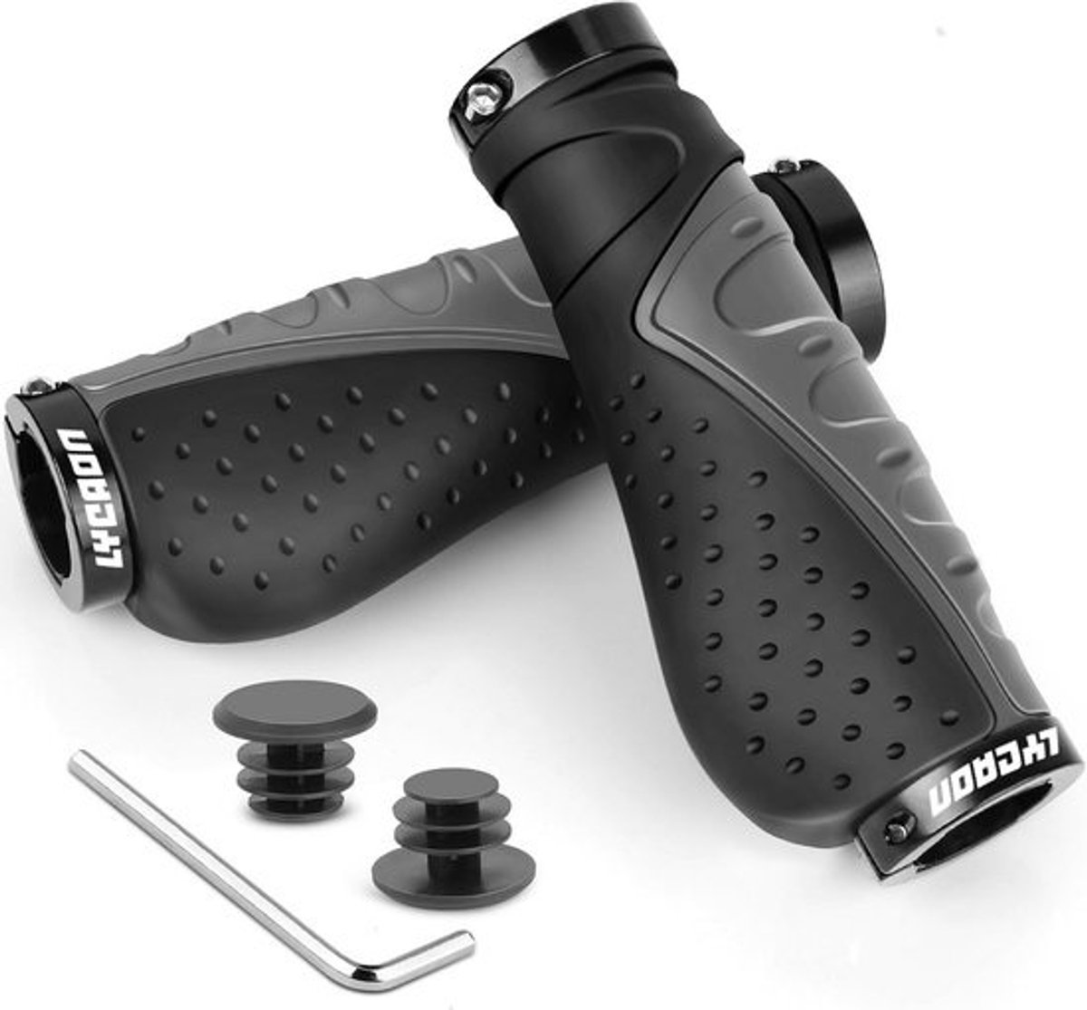 Ergonomische Antislip Fietsstuurgrepen - Rubberen Greep voor Fiets, Scooter en Mountainbike