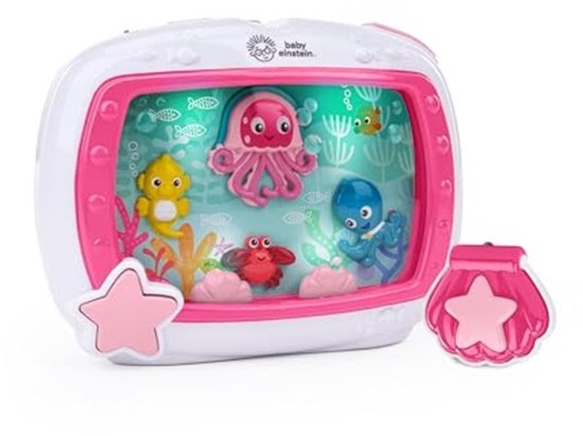 Zacht Slaapgeluiden Projector met Afstandsbediening voor Baby's - Nachtlampje met Rustgevende Muziek en Zee Geluiden - Ideaal voor Baby's vanaf 0 Maanden